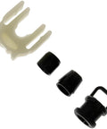 Automatic Transmission Shift Cable Bushing Kit Four Piece Set With Retaining Clamp