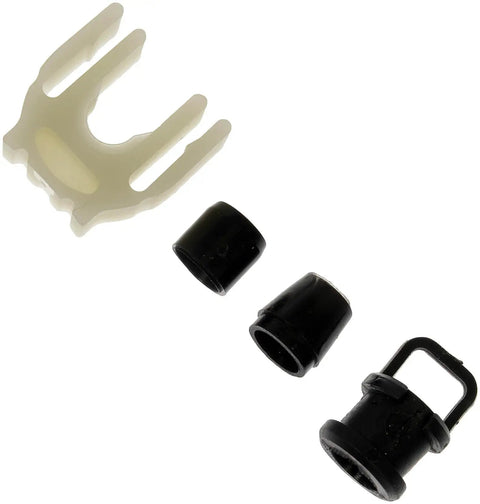 Automatic Transmission Shift Cable Bushing Kit Four Piece Set With Retaining Clamp