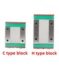 Rock Your Build With High Precision Linear Guide Rail Kit Including MGN15C Block And MGW15H Runner For Smooth CNC Router Motion Low Friction Easy Install And Super Stable Performance For Pro Machining Jobs, C and H type blocks