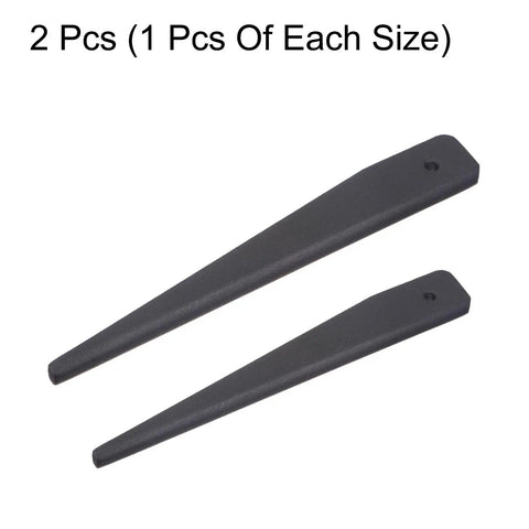 2 Pack Morse Taper Drift Keys Carbon Steel Drill Chuck Sleeve For MT1 MT2 Fits Morse Taper Adapters Removes Worn Tapers