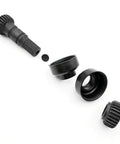 Badass Gear Shaft Collar Cover Kit Build Fits 800 Z8 800EX and 1000 Transmission Upgrade Keeps It Smooth Under Pressure With Sealed Shell Protection Against Dirt on black shaft parts