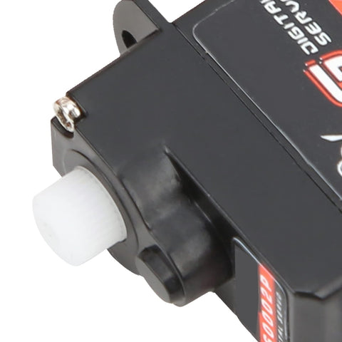 Beast Mode Ready 2g Digital Servo Set For 1/24 Scale Rc Car Airplane And Helicopter close-up of coreless motor with gearbox.