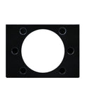 Black bracket for Pro Grade Nut For SFU Ball Screw Systems 45 Steel Housing 1 Piece No Friction High Efficiency Bracket