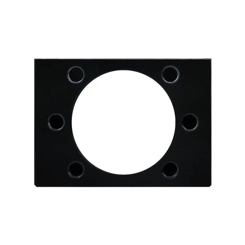 Black bracket for Pro Grade Nut For SFU Ball Screw Systems 45 Steel Housing 1 Piece No Friction High Efficiency Bracket