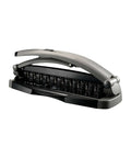 Arc Desktop Paper Punch For Disc Bound Systems 8 Sheet Capacity Black And Gray Adjustable Desktop Hole Punch For Quick Clean Hole Punching