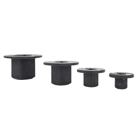 Premium Low Impact Socket Adapter Set For Tight Spots With Magnetic Drive And Easy Access Reducing Tools That Make Auto Repair A Breeze Every Single Time, 4 black adapters