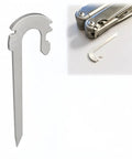 Toothpick Accessory For Multitools With Wave Style Fit Secure Discreet Toothpick Holder next to multitool