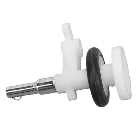 Universal Bobbin Winder Assembly For Sewing Machines Replacement Part KA0555000 Spindle Roller, white plastic and metal