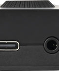 Pocket Sized USB-C Audio Interface With Pristine Bi-Directional Audio for home studio and on the go recording front view