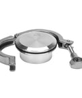 2 Inch Sanitary Pipe Fittings Set Stainless Steel SS304 End Cap Weld Ferrule Tri Clamp FKM Gasket