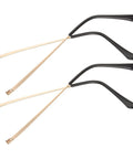 4 Pack Double Tooth Metal Glasses Arms Replacement Flexible Eyewear Temple Legs For Sunglasses Repair Quick D I Y Fix For Eyeglass Frames Gold Tone Durable Build For Frequent Adjustments Works With Most Glasses And Sunglasses