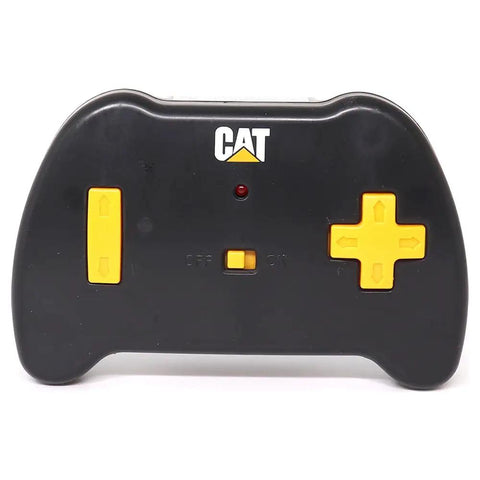 Black and yellow remote control for 1:64 Scale RC Cat 950M Wheel Loader Toy Truck - Battery Powered, Plastic Construction
