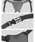 Kickass Adjustable Strap On Harness For Couples Heavy Duty Durable Comfort Fit with quick release buckles and secure design.