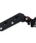 HangTon black monitor mounting bracket with adjustable arm for SmallHD/Vaxis on Tilta Nucleus-M; 1/4-20, 3/8, M4 screws.