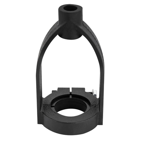 Absolute Killer Drill Press Mortising Attachment Set precision pilot ring, durable black material for woodworking applications.