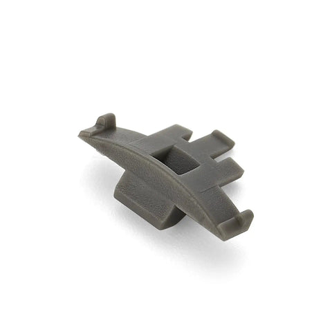 Keep Your Cabinets Chill And Slam Free With These Reliable Soft Close Hinge Clips That Lock Doors At A Perfect Angle For Smooth Operation And Zero Door Dings, gray hinge clip close-up.