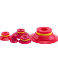 Get these bad boy Silicone Vacuum Suction Cups For Pneumatic Automation Systems, 3-Pack F15-50, set of four red silicone cups.