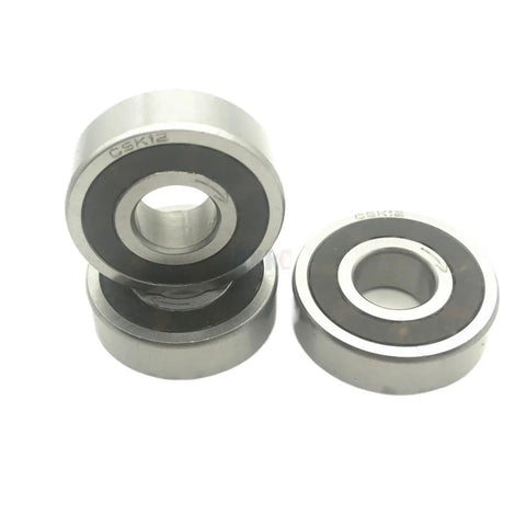 4 Pack CSK12 One Way Clutch Sprag Bearing 12x32x10mm with metallic finish for smooth mechanical systems.