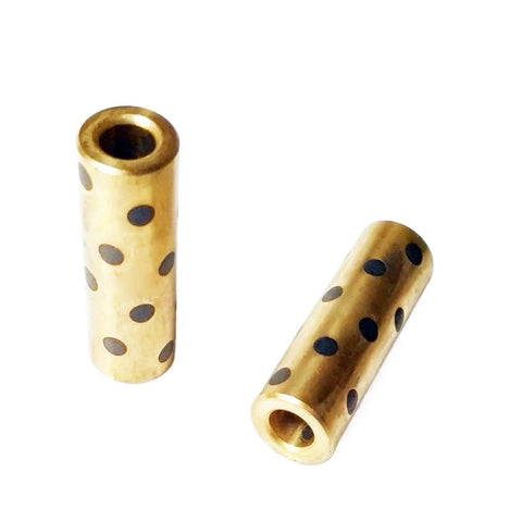 Graphite Copper Self Lubricating Bushing Set 20mm ID 30mm OD Heights 10 12 15 16 20 25 30 40mm 10 Pieces Heavy Duty Linear Bearing Bushings