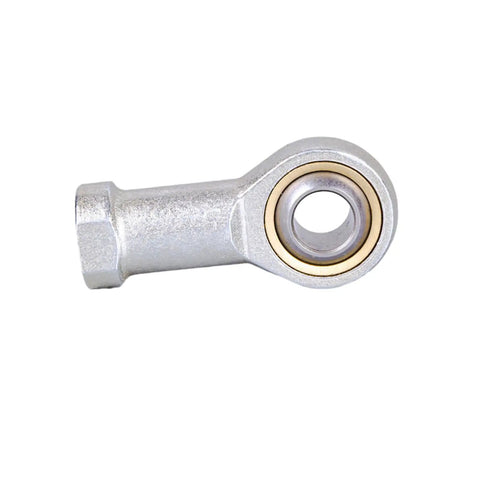 Rock Solid Rod End Bearings 2 Pack With M3x05mm Male Female Threads Pro Grade SI3P K Design showing steel bearing end with smooth surface.