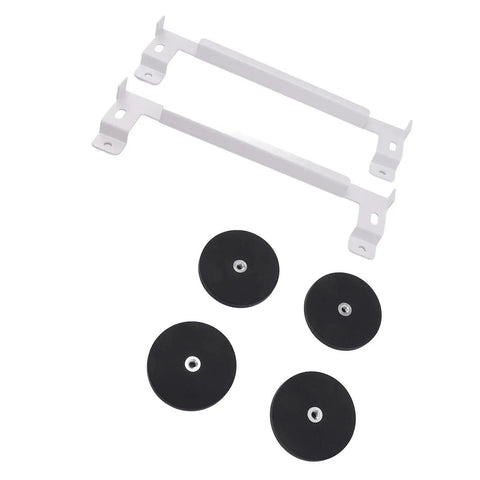 Magnetic Satellite Mounting Bracket With Precise Adjustment for Mini Satellite Installation shown with metal brackets and magnets