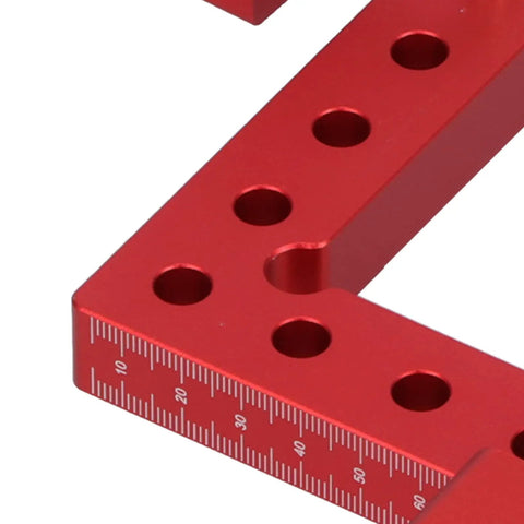Dead Nuts On 90 Degree Woodworking Corner Clamping Jig Features Heavy Duty Right Angle Alignment Dual Metric And Imperial Scales built tough from aluminum
