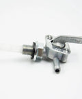 Generator Fuel Tank Shut Off Valve 90 Degree On Off M10X1.25 Tank Port Threads One Quarter Inch Fuel Line Hose Barb view