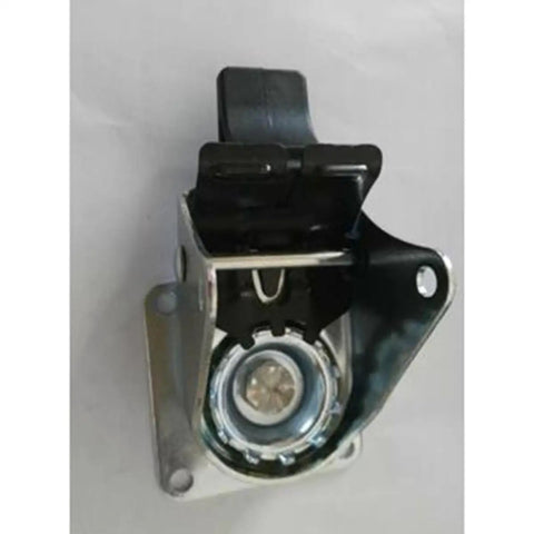 Heavy Duty Twin Caster Wheels with Plate for Furniture Carts, close-up of locking mechanism and wheel details.