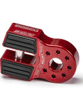 FlatLink Folding Winch Shackle Bracket For Off Road 4x4s, Low Profile Mount, 16,000 Lb Working Load, 40,000+ Lb Ultimate Failure, Red