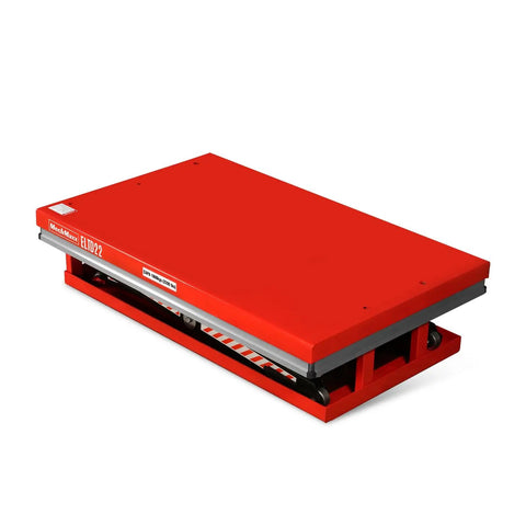 Heavy Duty Electric Hydraulic Double Scissor Lift Table Packing A Badass 2200 Lb Capacity And Dependable 110V Motor Engineered For Warehouse Material Handling And Shop Floors Built Tough To Haul Heavy Gear Smoothly Without Any Sweat Or Extra Strain