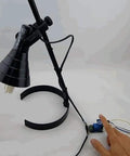 10 Piece TTP223B Capacitive Touch Switch Modules With Momentary Digital Touch Sensor installed on lamp