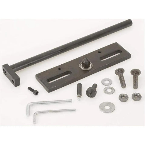 Turn Your Drill Press Into A Handy Lathe With This Lathe Attachment Includes Base Plate And Live Center 12 Inch Tool Rest Mounting Bolts Mini Screw Center And Spur Center Fits All Drill Presses With Through Hole In Table