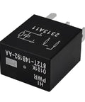 Two Pack 12V DC 4 Pin Automotive Relay 8T2T-14B192-AA OEM Replacement For Ford Vehicles, black 12V 4-pin relay
