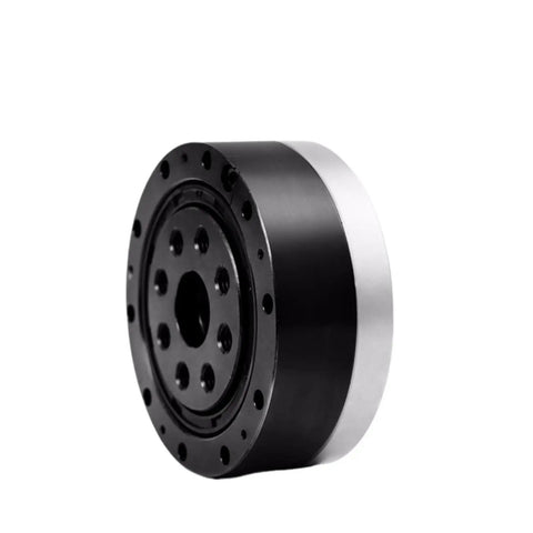 Heavy Duty High Precision Cylindrical Gear Reducer With 120 Reduction Ratio And Rock Solid Hard Tooth Surface Built Tough For Smooth Horizontal Speed Control Gears That Run Flawless On Any Rig side view of black and silver gear reducer