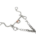 Copper Roller Horse Bit With Stainless Steel Construction for equestrian riding, durable copper roller mouthpiece, 120mm size