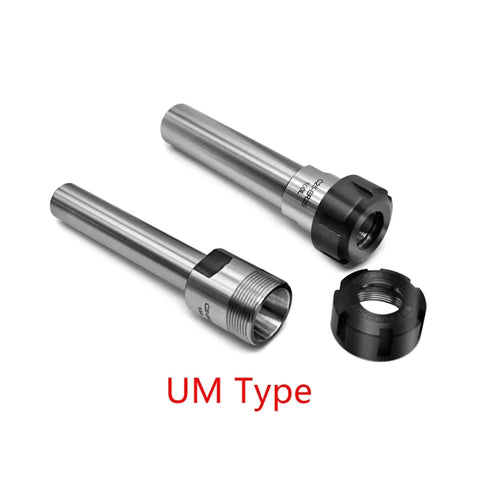 High Performance ER Collet Extension Rod For Lathe And CNC Milling Machinists, Ultra Precision Ground Straight Shank with UM Type design.