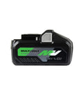 Side view of MultiVolt Lithium Ion Battery Pack 36V/18V, 4.0Ah/8.0Ah, Slide Style, Backwards Compatible with Hitachi and Metabo HPT Tools