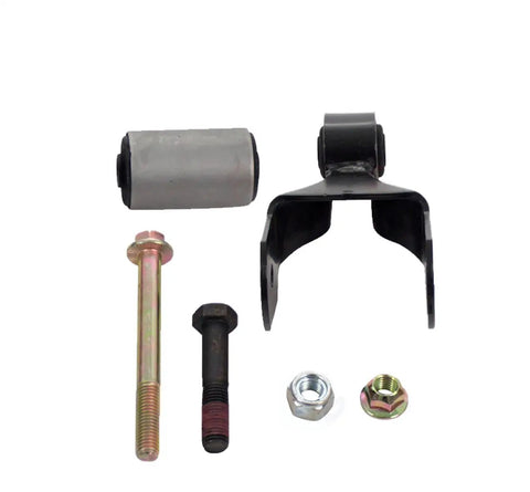 Components of Pair Front Leaf Spring Shackle Bracket Kit For 4x4 Trucks Fits F-250 F-350 4WD 1980-1997 Heavy-Duty Replacement Hanger Bracket