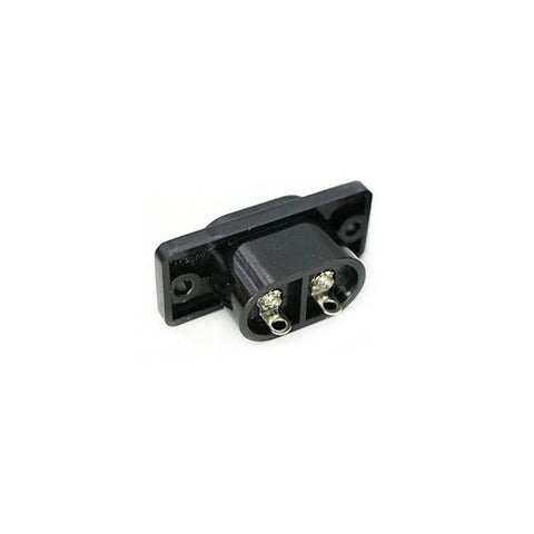 Five Pack C8 Male Power Socket With C7 Female Plug Outlet Connector, black plastic socket for durable site wiring