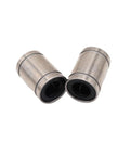 Long Type 8mm Linear Ball Bearing Set for CNC and 3D printers, pro-grade precision smooth low friction rotation steel bearings