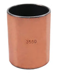 35 Millimeter Bore 39 Millimeter OD 50 Millimeter Length Sleeve Bearing Heavy Duty Oilless Bushing with bronze finish.