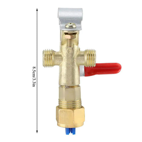 Heavy Duty Wide Fan Spray Nozzle Made From Zinc Alloy For Agricultural Gardening And Aquaculture Spraying Equipment Delivering Broad Coverage Durable Construction Easy To Use And Built To Last, dimensions 8.5cm
