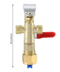 High Pressure Nozzle For Tractors Sprayer With Zinc Alloy Build Beefy Fan Shaped Sprayer Nozzle For Expanded Sprinkler Range