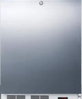 Stainless Steel Upright Freezer With Ada Compliant Height And Heavy Duty Lock Built Like A Solid Workhorse To Keep Your Premium Coolers Deep Frozen Safe And Sorted For Any Commercial Space.