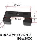 Plug And Play 25mm Square Bearing Linear Slider Block Pair With EV25 Self Lubricating Dustproof Oil Box dimensions and compatibility