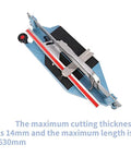 Beast Pro Grade Manual Tile Cutter For Porcelain And Ceramic Tiles 21 Inch Hand Tool with aluminum body and cutting wheel