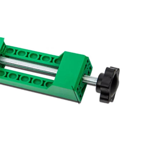 Essential Cutting Machine Base Plate Guide With Circular Clip for Precision Straight Cuts in Workshops, green cutting guide with snap clip.