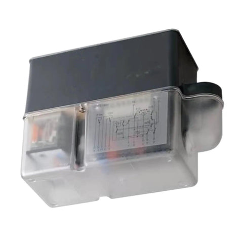 Heavy Duty Motorized Damper Actuator Offers Rock Solid HVAC Zone Control With Precision Rotary Operation, visible relay control components.
