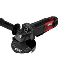 Plug And Play Angle Grinder With Ripping 8 Amp Motor And 5 Inch Cutting Disc For Knockout Performance Featuring No Fuss Guard Adjustments And Solid Side Handle Control