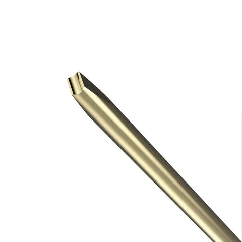 Close-up of Guitar Fret Wire Setter For Luthier Professional Repair Tool Durable Anti Rust Alloy Steel Golden Finish